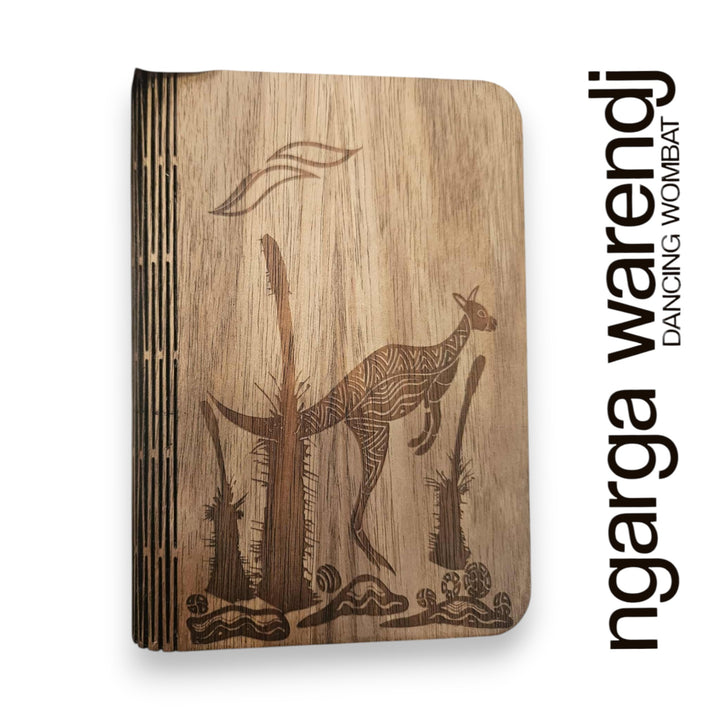 A6 Wooden Notebook Cover