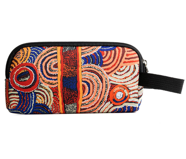 PENCIL CASES NEOPRENE - ASSORTED ABORIGINAL ART DESIGNS