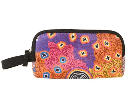 PENCIL CASES NEOPRENE - ASSORTED ABORIGINAL ART DESIGNS
