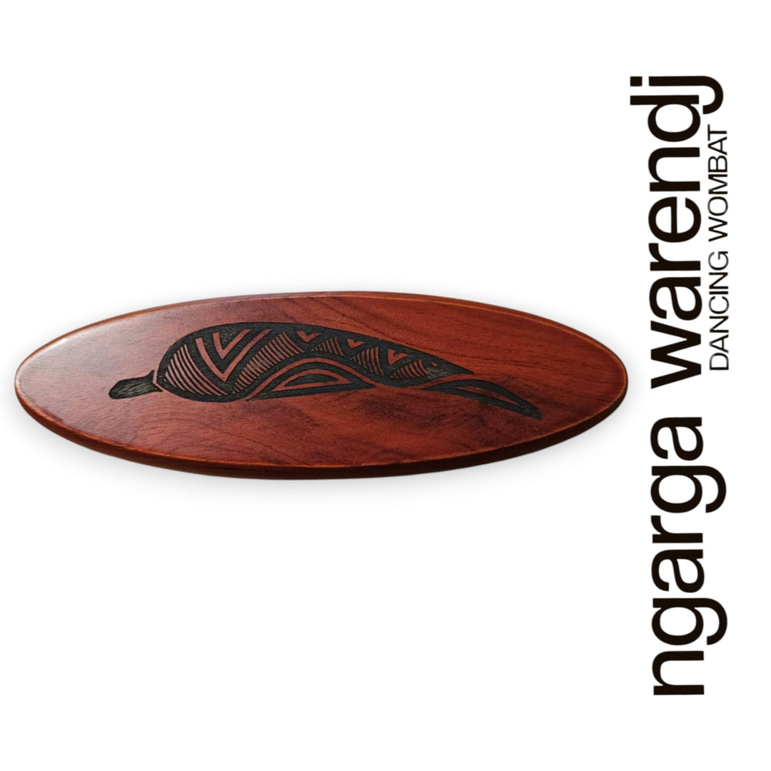 OVAL PEN SET WITH GUM LEAVES   ** COMING SOON **