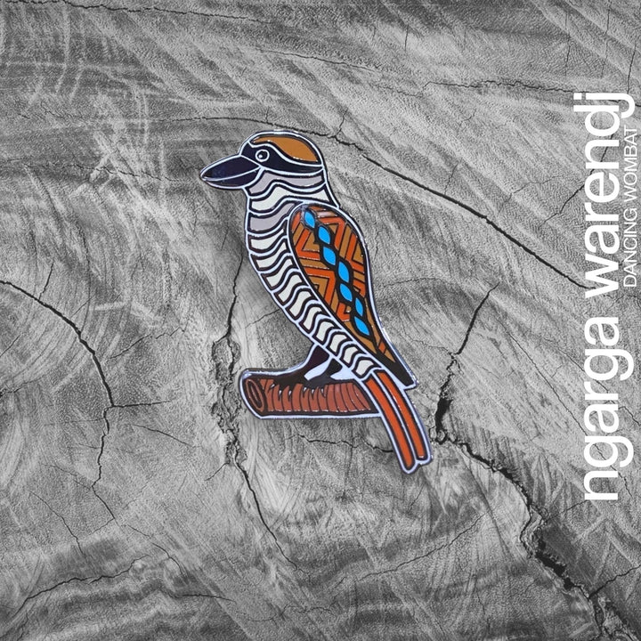 NGARGA WARENDJ - KOOKABURRA LAPEL PIN