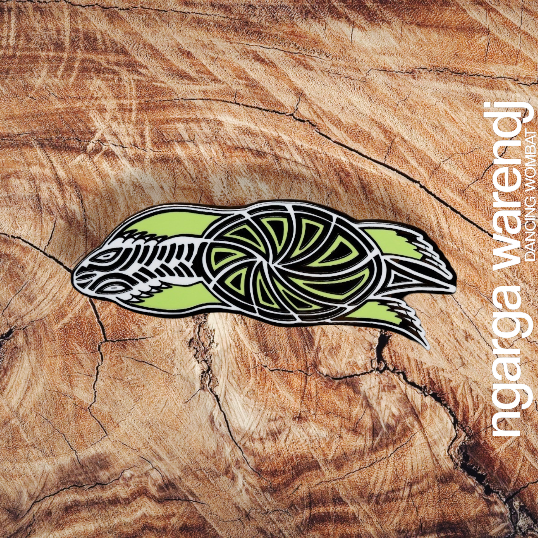NGARGA WARENDJ - TURTLE LAPEL PIN