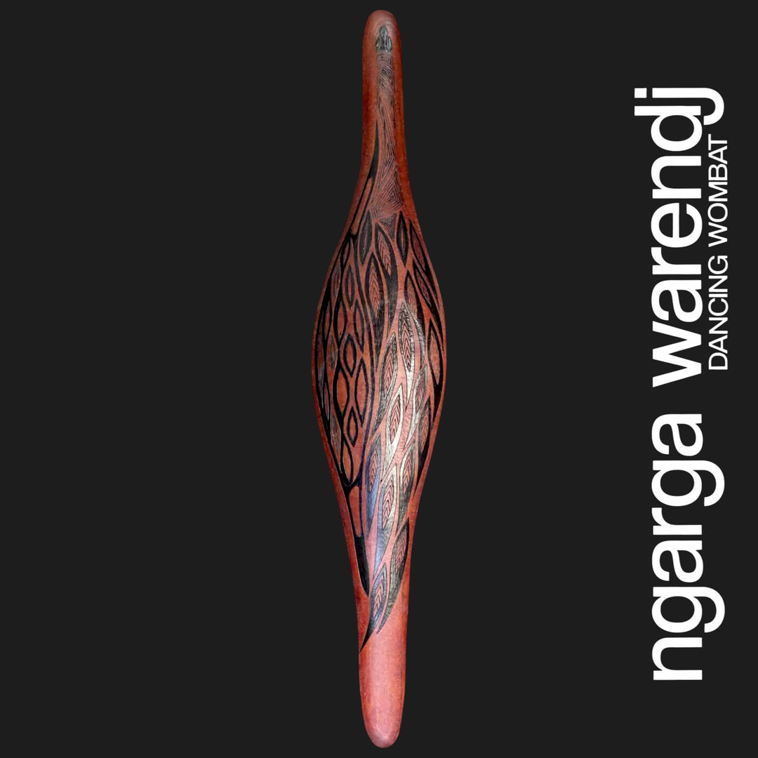 PARRYING SHIELD MEDIUM WIDE - GAWARRN THE ECHIDNA DESIGN