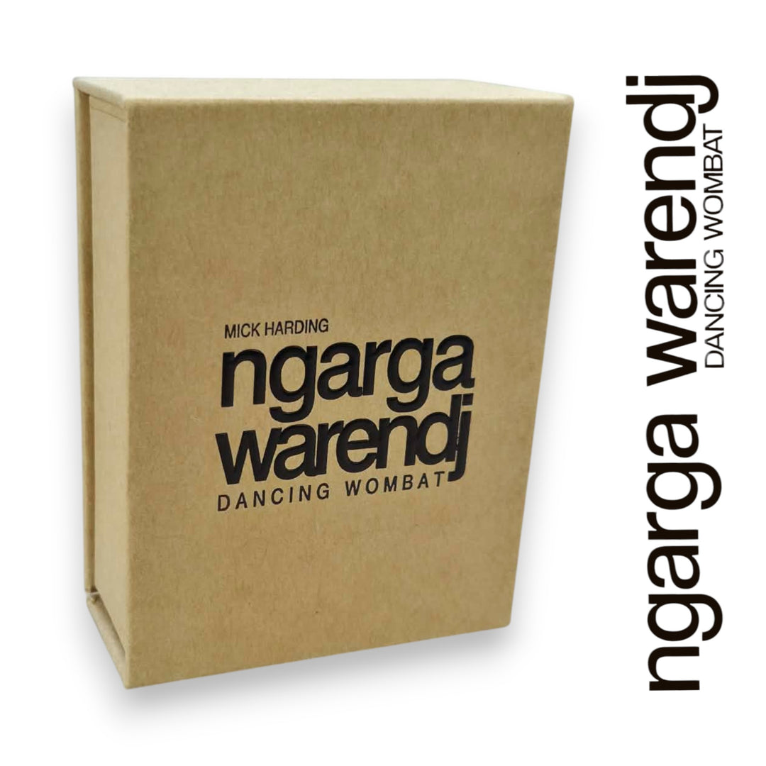 Ngarga Warendj Lapel Pin Box with Magnetic Closure