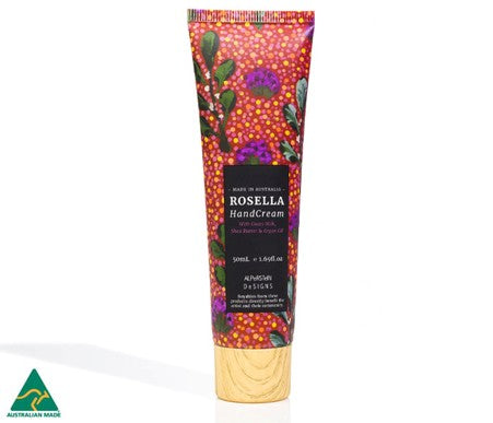 HAND CREAM 50ML - ASSORTED ABORIGINAL ART DESIGNS AND FRAGRANCES