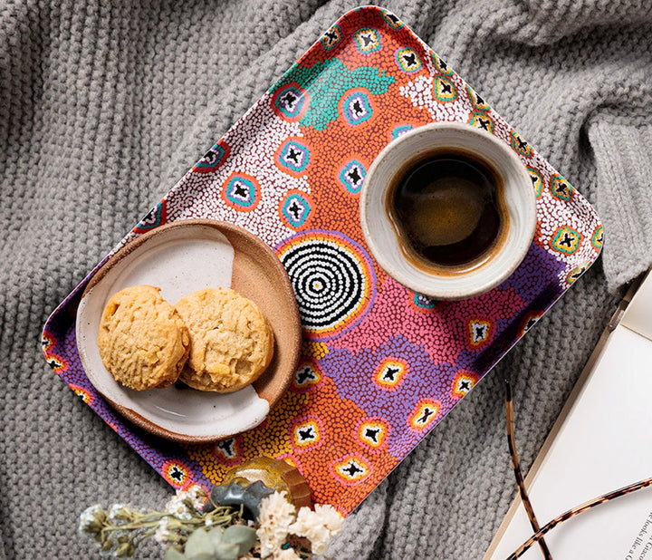 SCATTER TRAY  - ASSORTED ABORIGINAL ART DESIGNS