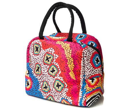 LUNCH TOTE INSULATED BAG - ASSORTED ABORIGINAL ART DESIGNS