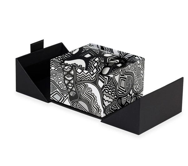NGARGA WARENDJ DANCING WOMBAT 100% SILK TIE & POCKET SQUARE