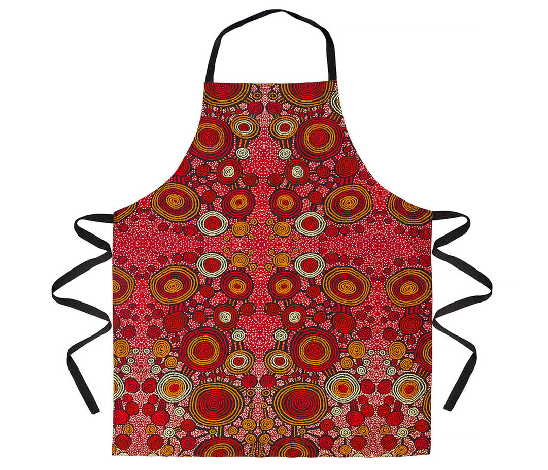 COTTON APRON  - ASSORTED ABORIGINAL ART DESIGNS