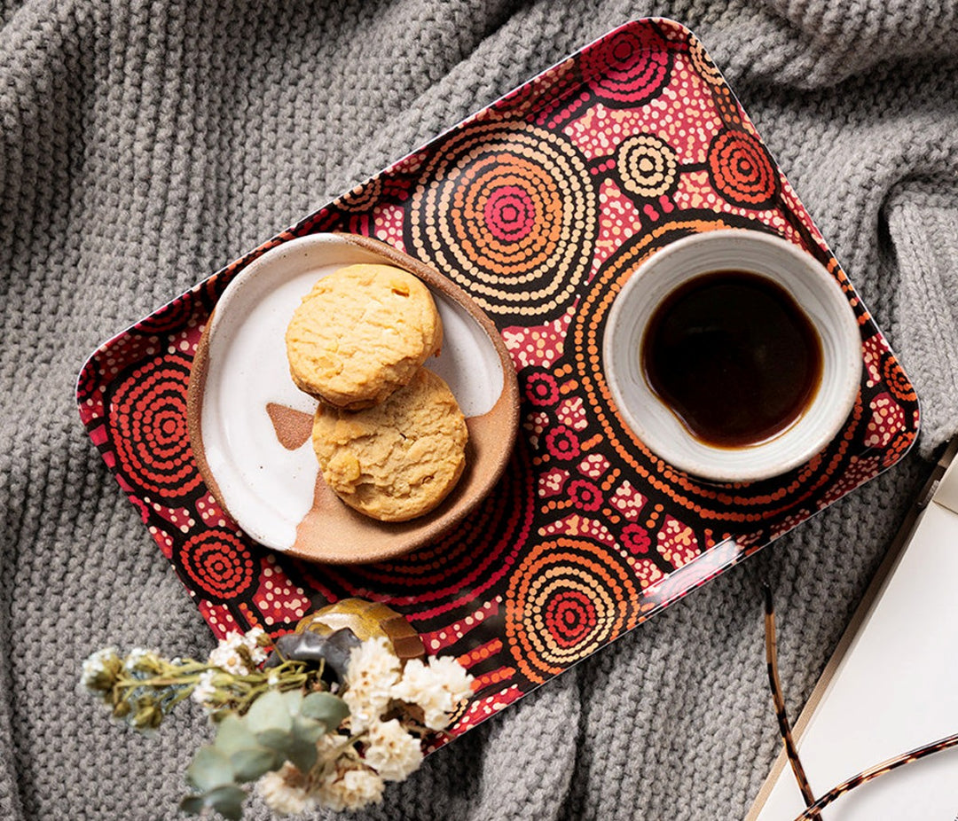 SCATTER TRAY  - ASSORTED ABORIGINAL ART DESIGNS