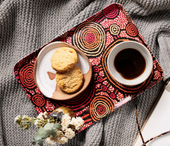 SCATTER TRAY  - ASSORTED ABORIGINAL ART DESIGNS