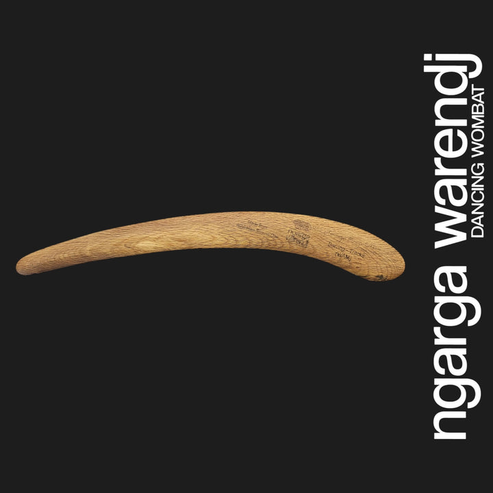 BOOMERANG WANGIM AUSTRALIAN SWAMP OAK MEDIUM BARRING DESIGN