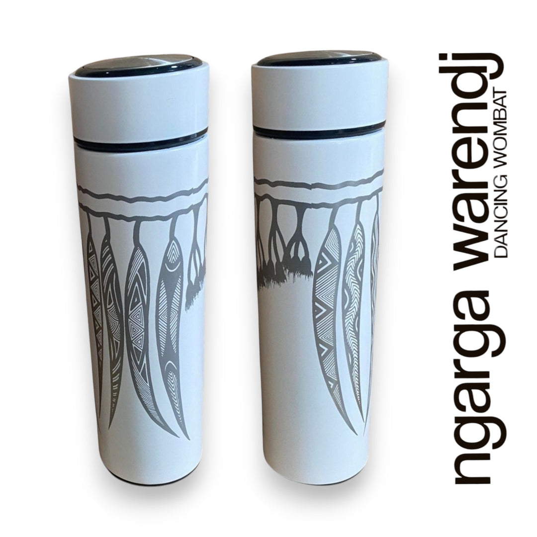 Ngarga Warendj Gift Box Tea Hamper Pack - Tea Flask, Indigiearth Tea, Candle, Hand Wash, Body Soap, Chocolate & Art Card