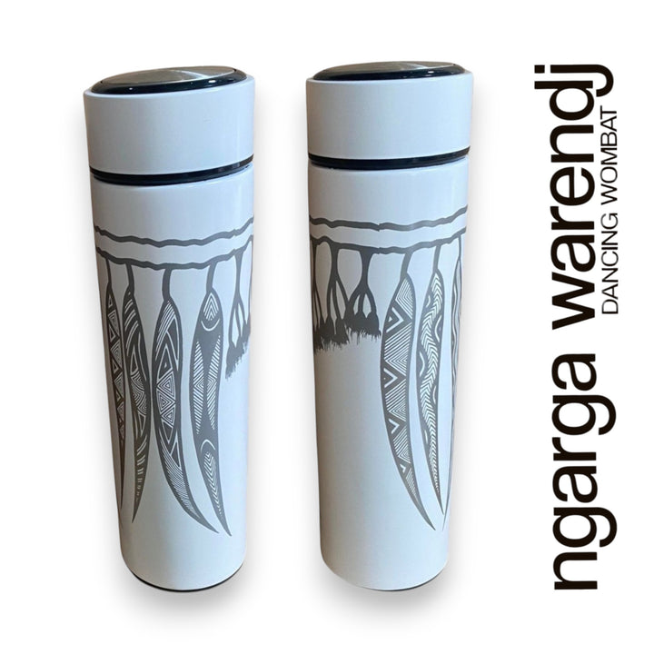 Ngarga Warendj Gift Box Tea Hamper Pack - Tea Flask, Indigiearth Tea, Candle, Hand Wash, Body Soap, Chocolate & Art Card