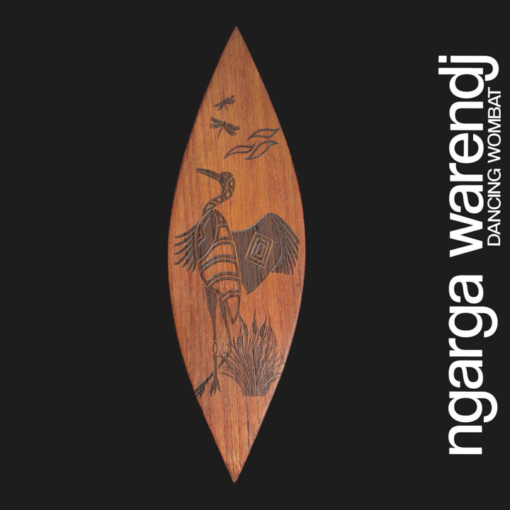 AUSTRALIAN RED CEDAR MINI MALGARR SHIELD - ASSORTED DESIGNS