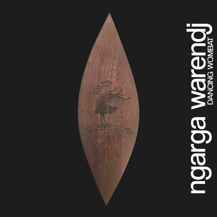 AUSTRALIAN RED CEDAR MINI MALGARR SHIELD - ASSORTED DESIGNS