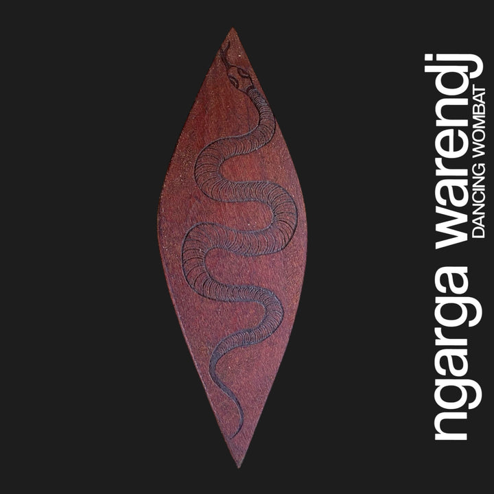 AUSTRALIAN RED CEDAR MINI MALGARR SHIELD - ASSORTED DESIGNS