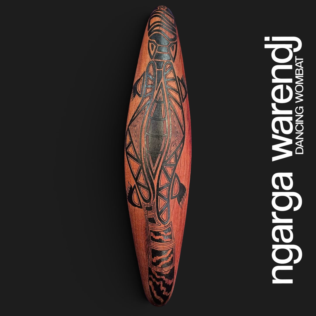 WALL SHIELD SMALL - BUDJA THE PLATYPUS DESIGN