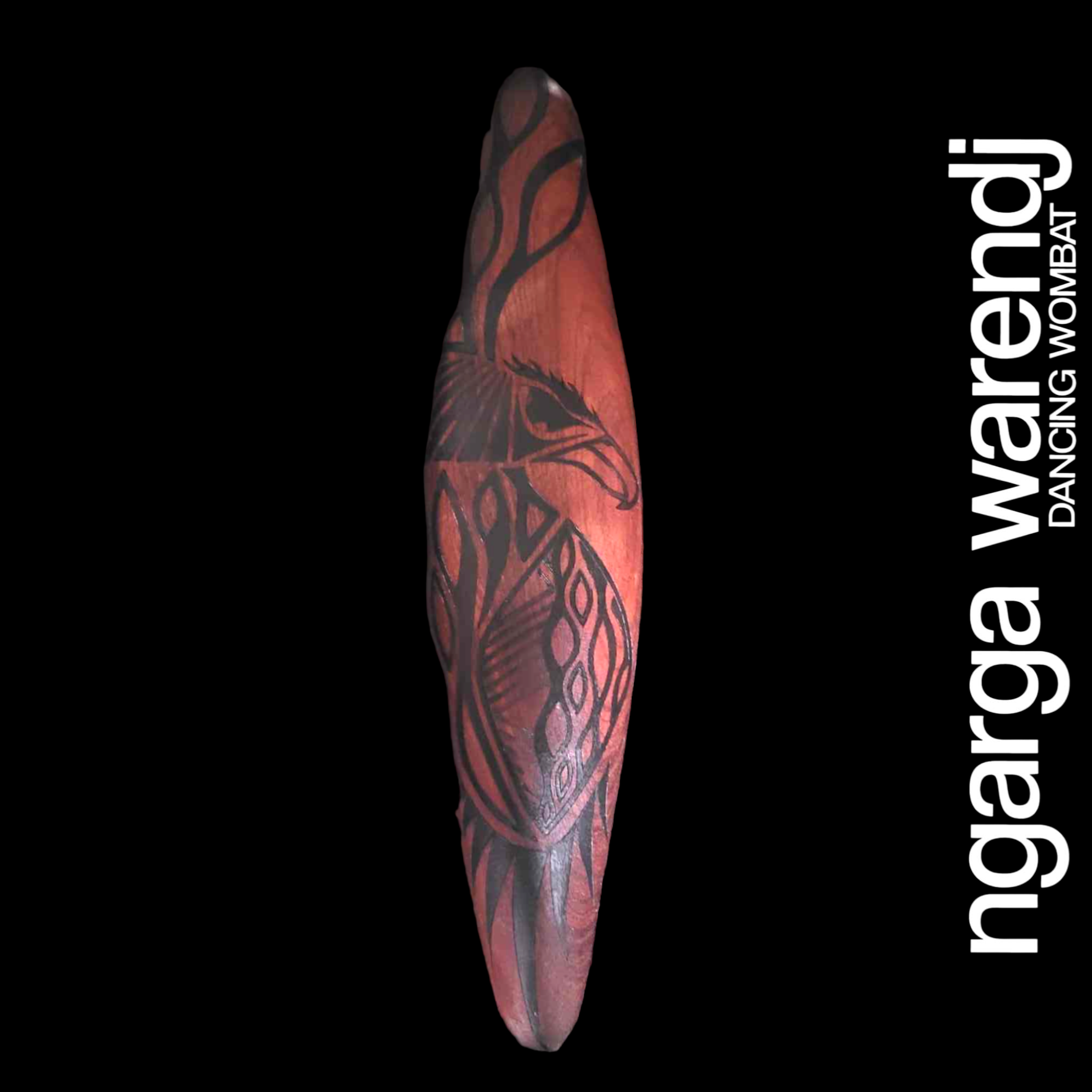 WALL SHIELD SMALL - BUNJIL THE WEDGE TAIL EAGLE DESIGN
