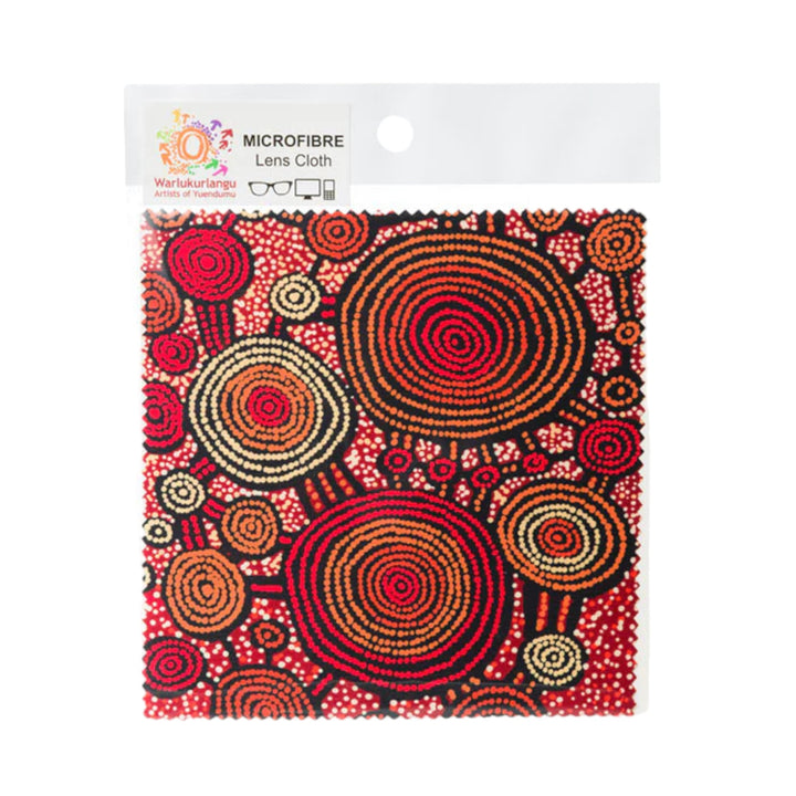 LENS CLOTHS - Aboriginal Art Designs by Warlukurlangu Artists