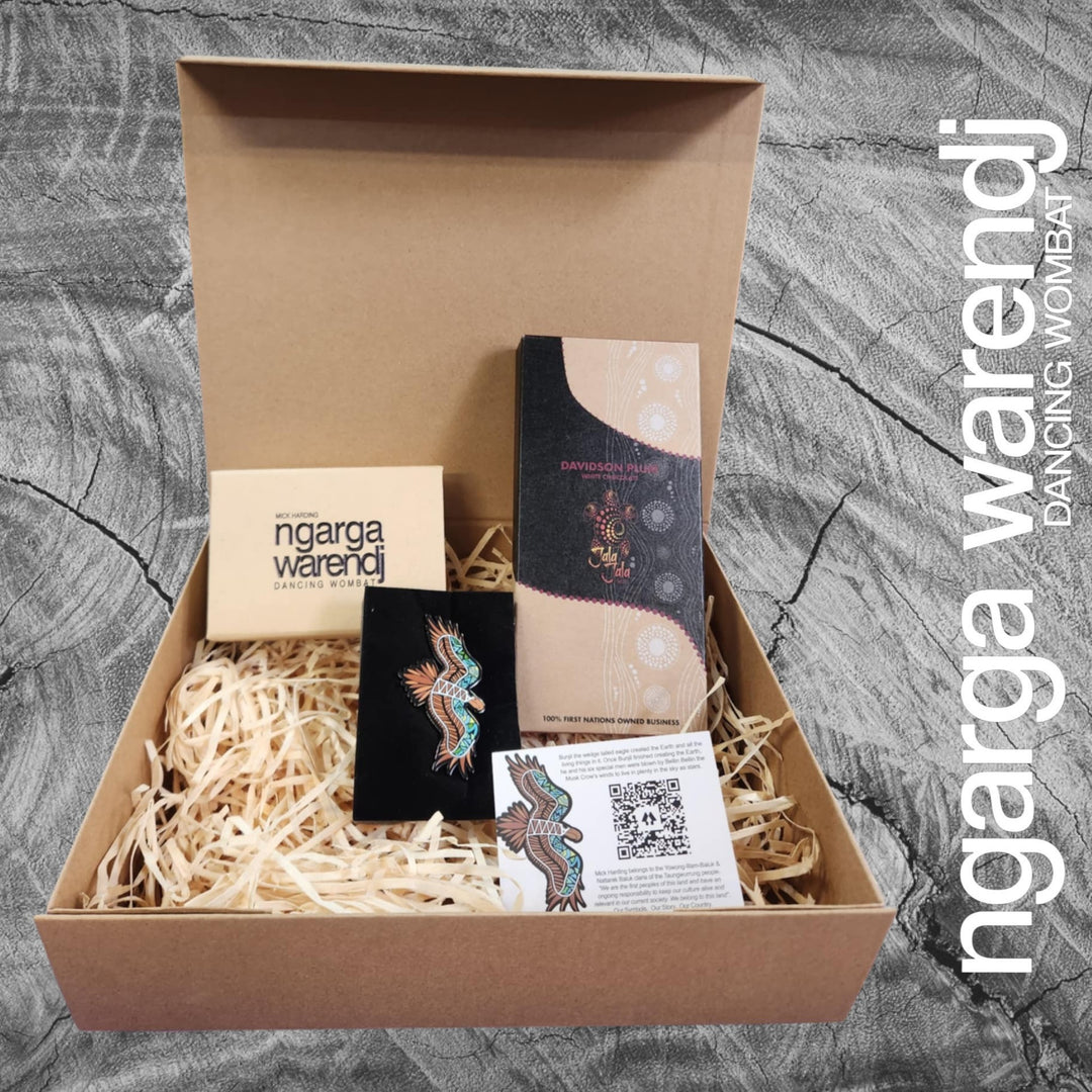 Ngarga Warendj Gift Box Pin and Chocolate Hamper Pack - Assorted Designs
