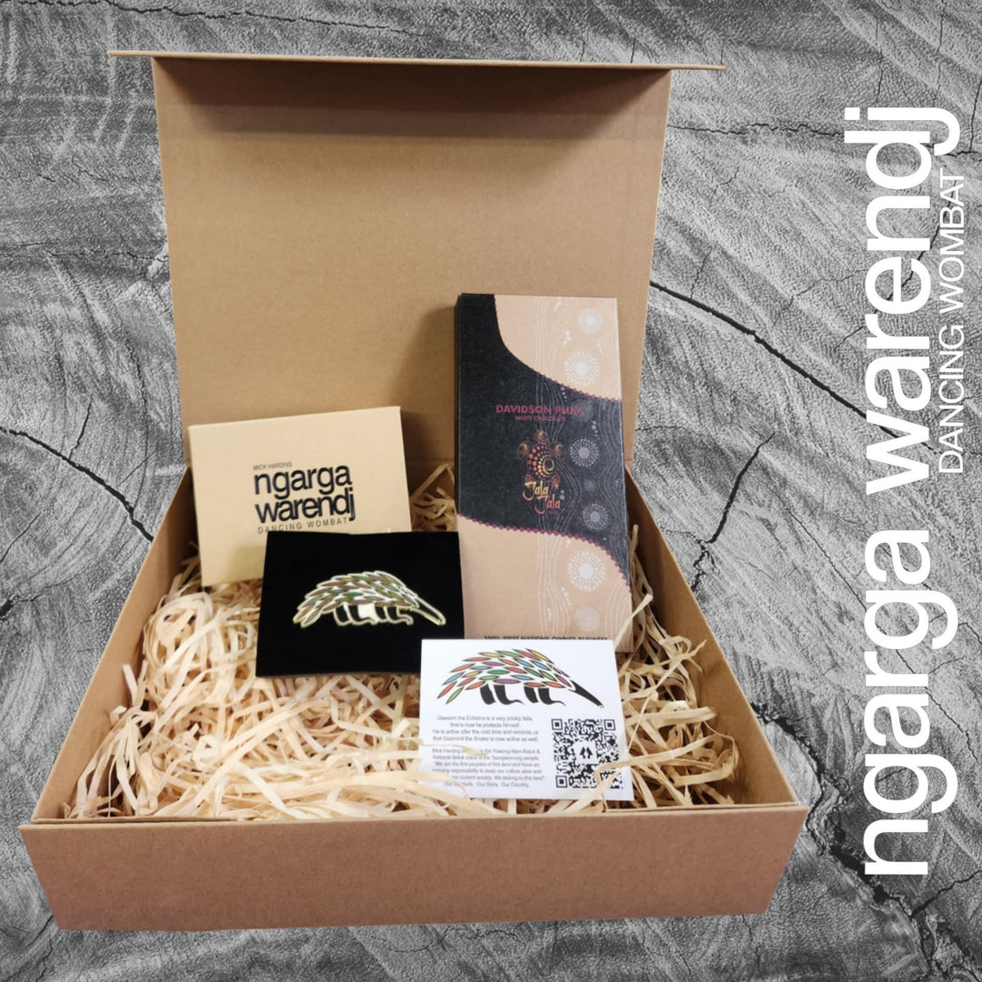 Ngarga Warendj Gift Box Pin and Chocolate Hamper Pack - Assorted Designs