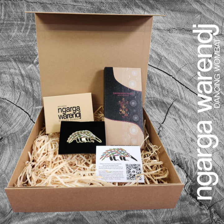 Ngarga Warendj Gift Box Pin and Chocolate Hamper Pack - Assorted Designs