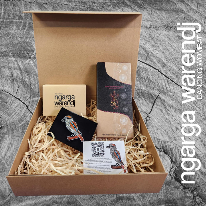 Ngarga Warendj Gift Box Pin and Chocolate Hamper Pack - Assorted Designs