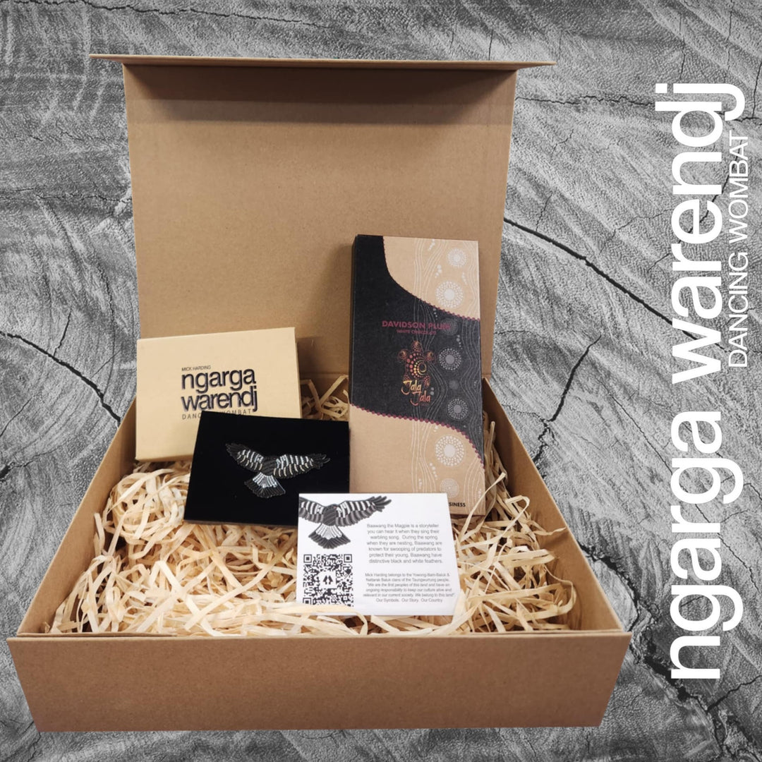 Ngarga Warendj Gift Box Pin and Chocolate Hamper Pack - Assorted Designs