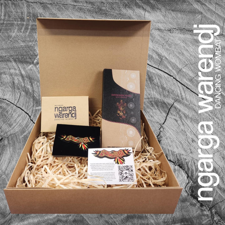 Ngarga Warendj Gift Box Pin and Chocolate Hamper Pack - Assorted Designs