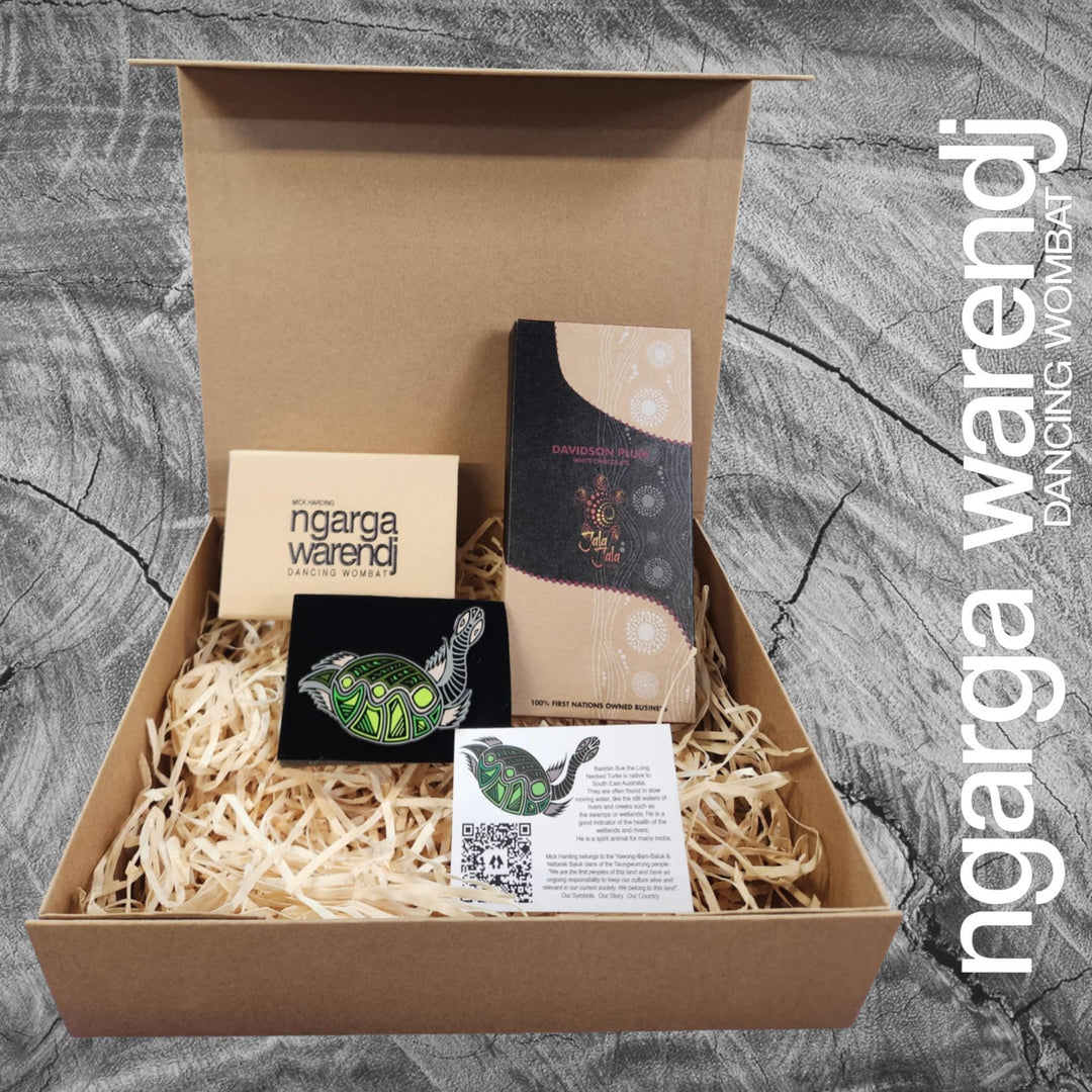 Ngarga Warendj Gift Box Pin and Chocolate Hamper Pack - Assorted Designs