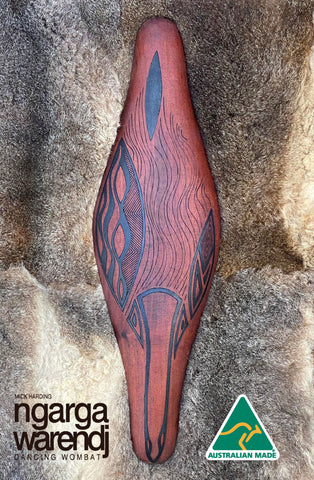 PARRYING SHIELD SMALL WIDE - GAWARRN ECHIDNA DESIGN